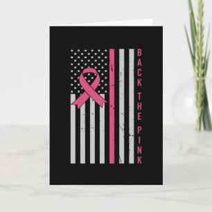 Medvetenheten om bröstcancer hos det Rosa USA-patr Kort