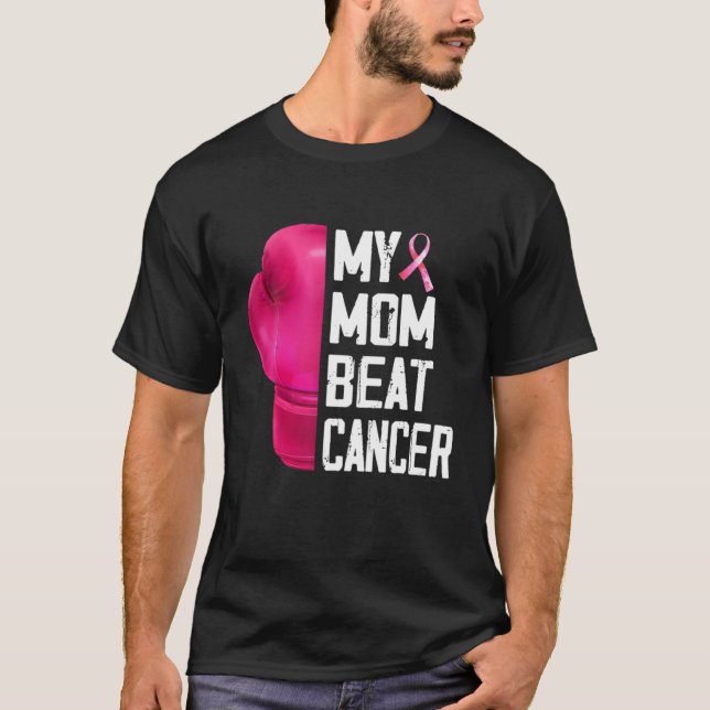 Medvetenheten om bröstcancer vid bröstcancer i Mam T Shirt (Framsida)