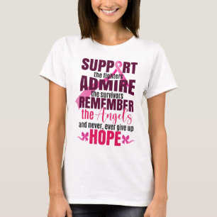 Medvetenheten om bröstcancer vid bröstcancer t shirt