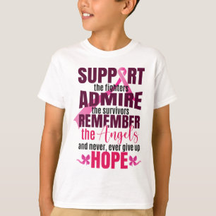 Medvetenheten om bröstcancer vid bröstcancer t shirt