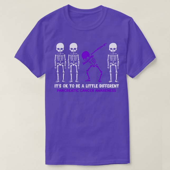 Medvetenheten om cancer i bukspottkörteln - det är t shirt (Design framsida)