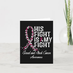 Medvetenheten om cancer i huvudet och Nacke är min Kort