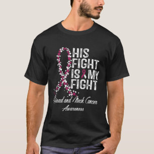 Medvetenheten om cancer i huvudet och Nacke är min T Shirt