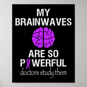 Medvetenheten om epilepsi Månadens hjärnvågor är s Poster