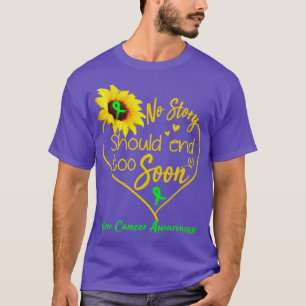 Medvetenheten om levercancer Ingen artikel bör upp T Shirt