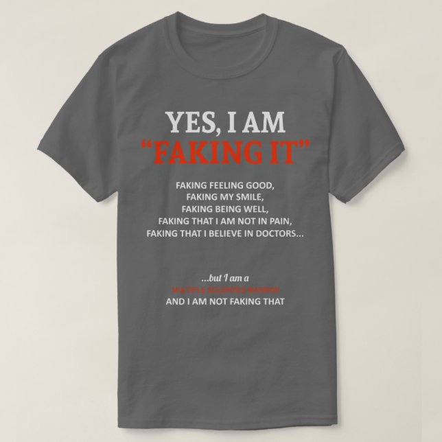 Medvetenheten om många i detta sammanhang t shirt (Design framsida)