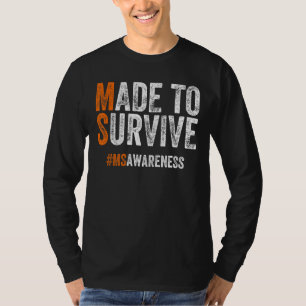Medvetenheten om Många-skleros har Överlevts T Shirt