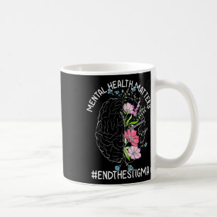 Medvetenheten om psykiska hälsoproblem Månadsslut Kaffemugg