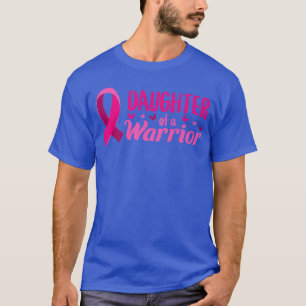 Medvetenhetsdotter till bröstcancer vid en krigare t shirt
