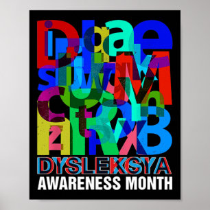 Medvetenhetskostnad Silver Ribbon Warrior Kid Poster