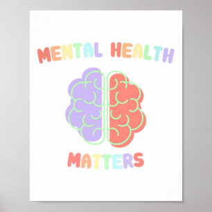 Medvetenhetsmånad för hälsoproblem - gåva för män poster