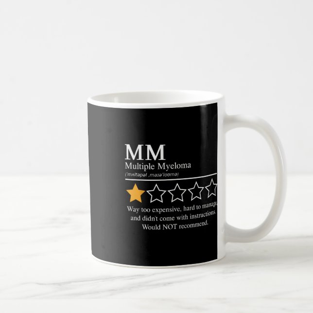 Medvetenhetsmånad för multipelt myelom 2025 skulle kaffemugg (Höger)