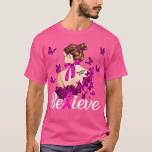 Medvetenhetsstöd för bröstcancer t shirt