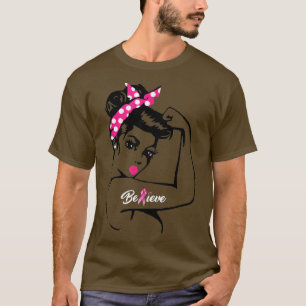 Medvetenhetsstöd för bröstcancer t shirt
