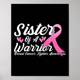 Medvetenhetssyster till en krigare poster