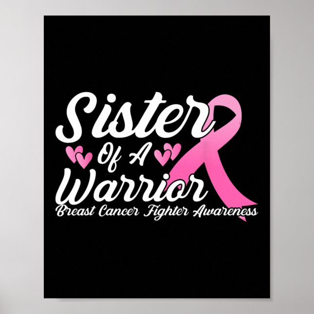 Medvetenhetssyster till en krigare poster (Framsidan)