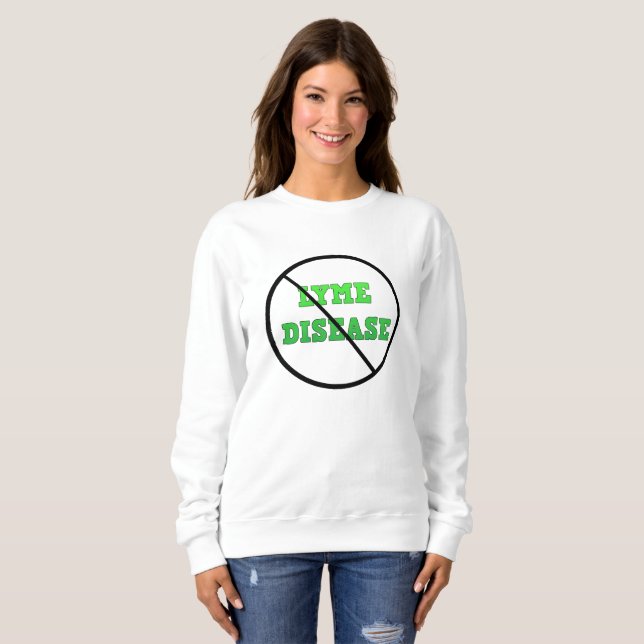 Medvetenhetströja mot borrelia tee (Hel framsida)