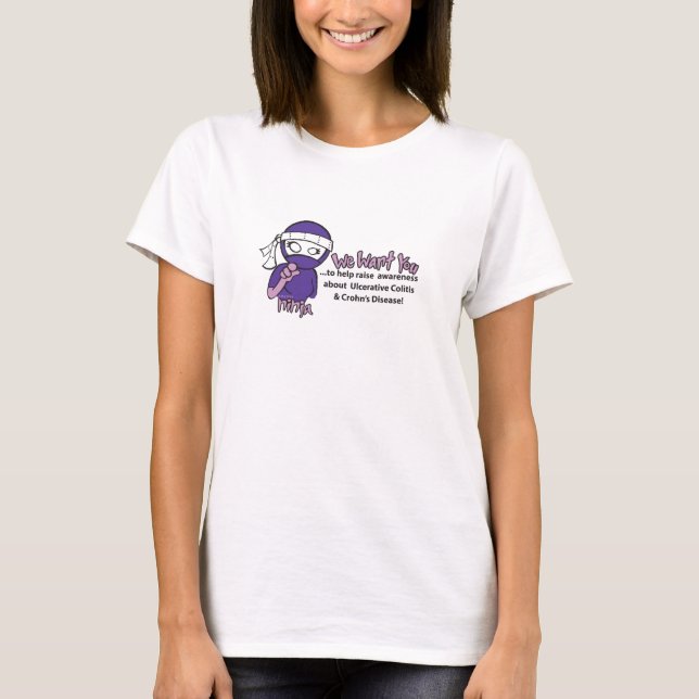 MedvetenhetT-tröja Tee Shirt (Framsida)