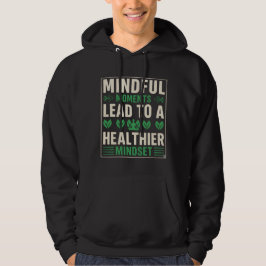 Medvetna ögonblick leder till ett hälsosammare tan hoodie
