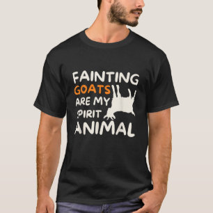 Medvetslösa Getter Är Min Själsliga Djur Rolig Get T Shirt