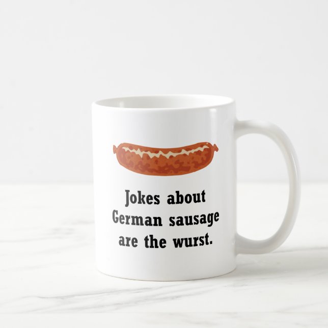 Medvurstvits Kaffemugg (Höger)