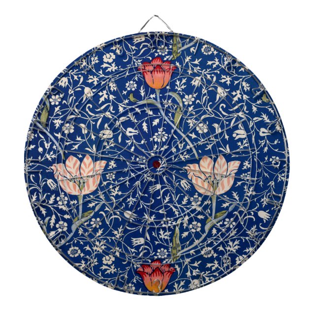 Medway Mönster (av William Morris) Darttavla (Framsidan)