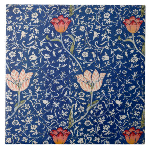 Medway Mönster (av William Morris) Kakelplatta