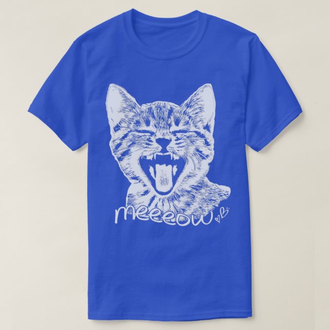 Meeeow T Shirt (Design framsida)