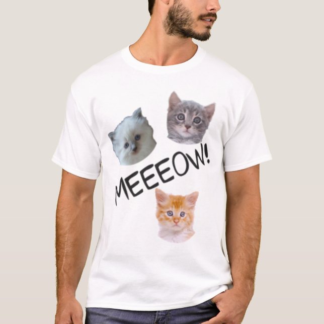 Meeeow! Tee Shirt (Framsida)