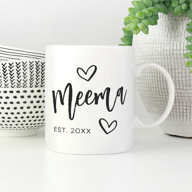 Meema Year Etablated Grandma Kaffemugg (Skapare uppladdad)