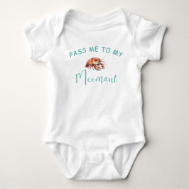 Meemaw Crawfish Baby Tröja