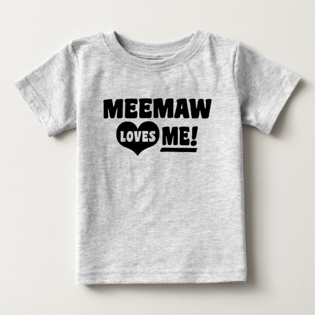 MeeMaw Kärlek Me Tee Shirt (Framsida)