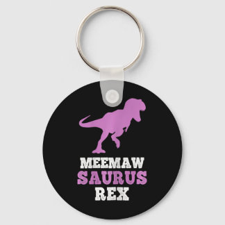 Meemaw-saurus Rex Dino Dinosaur Meemawsaurus Rolig Nyckelring