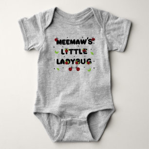 Meemaw's Little Ladybug - Cute T Shirt