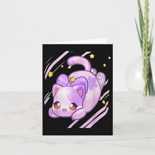 Meemeow Cats Plush Kort (Framsida)