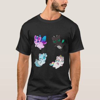 Meemeows Aphmau cat plush Sticker Pack Sticker.png T Shirt