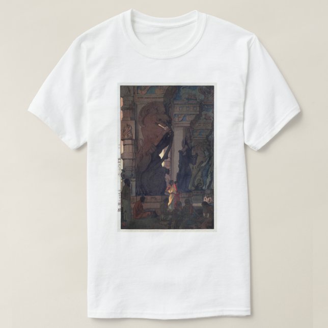 Meenakshi Temple i Madurai, Hiroshi Yoshida T Shirt (Design framsida)