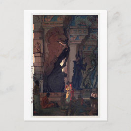 Meenakshi Temple i Madurai, Hiroshi Yoshida Vykort