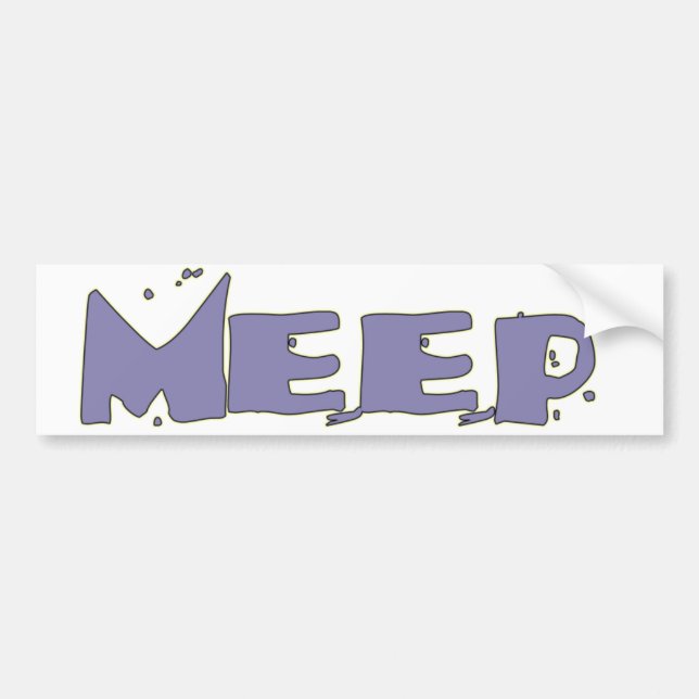 MEEP! Bildekal (Framsidan)