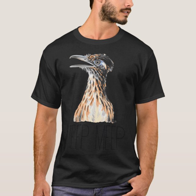 Meep Meep (Underbarare Roadrunner) T Shirt (Framsida)