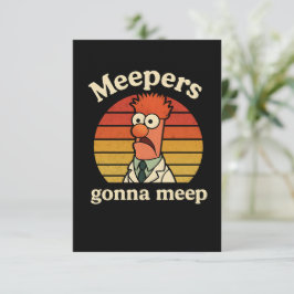 Meepers kommer att meepa tack kort