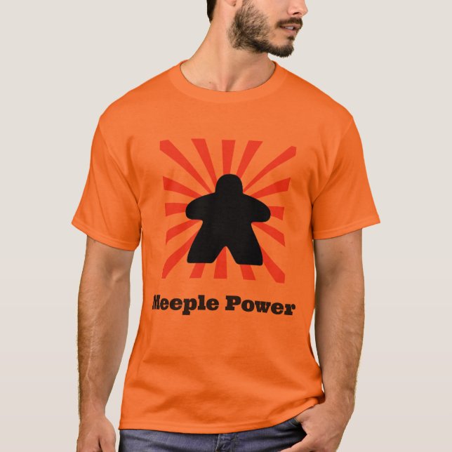 Meeple driver t-shirt (Framsida)