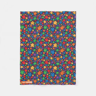 Meeple mönsterfilt fleecefilt