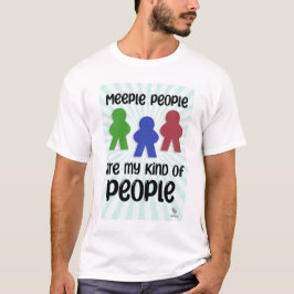 Meeple People Roligt Board Game Night Slogan T Shirt