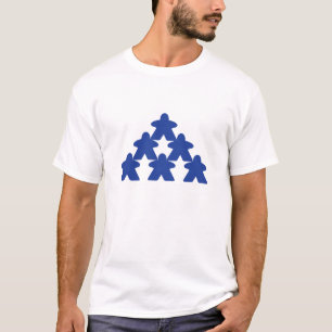 Meeple pyramidT-tröja T Shirt