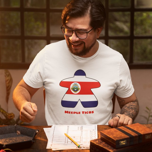 Meeple Ticos (Costa Rica) Manar Shirt T Shirt (Skapare uppladdad)