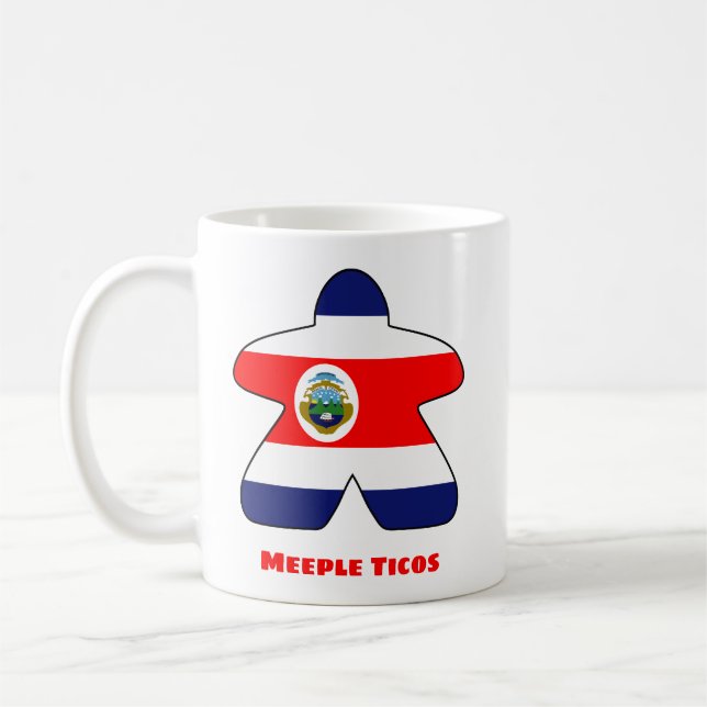 Meeple Ticos (Costa Rica) Mugg (Vänster)