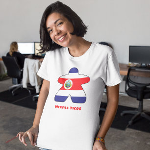 Meeple Ticos (Costa Rica) Womens Shirt T