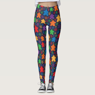 Meeple tryckdamasker leggings