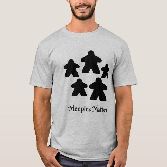 Meeples Matter Tee Shirt (Framsida)